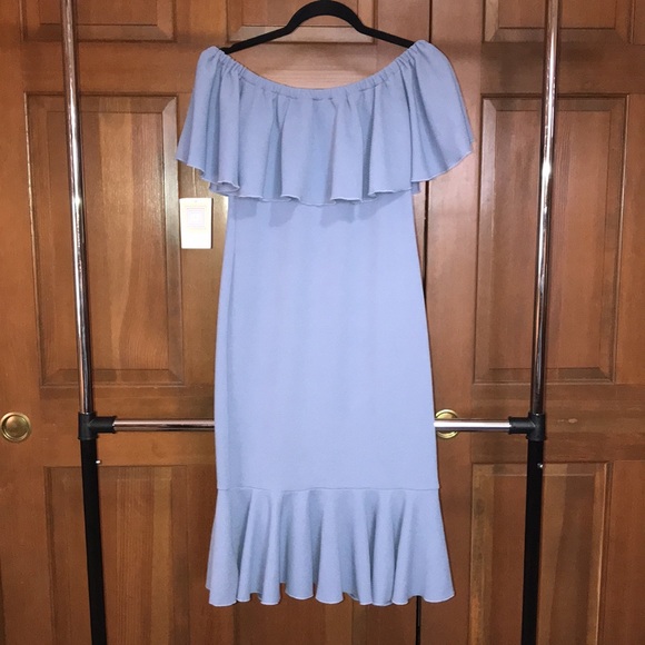 LuLaRoe Dress, Cici, Blue, Sz S, NWT! - Picture 4 of 15